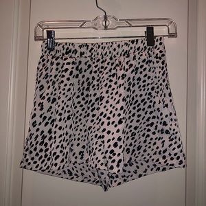 Fabrik leopard shorts (worn once)